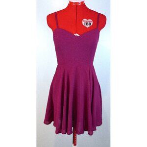 Aritzia (Talula) "Lipinski" Cami Fit & Flare Mini Dress in "Vivacious"